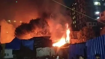 Massive Fire Breaks Out at Timber Godown in Kolkata Prompting Emergency Response