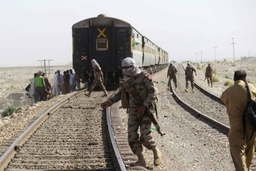 Baloch Rebels Hijack Pakistani Train, Hold Hundreds Hostage in a Bold Attack 