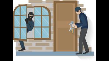 Silent Heist in the Night as Thieves Unlock Office and Vanish with Cash
