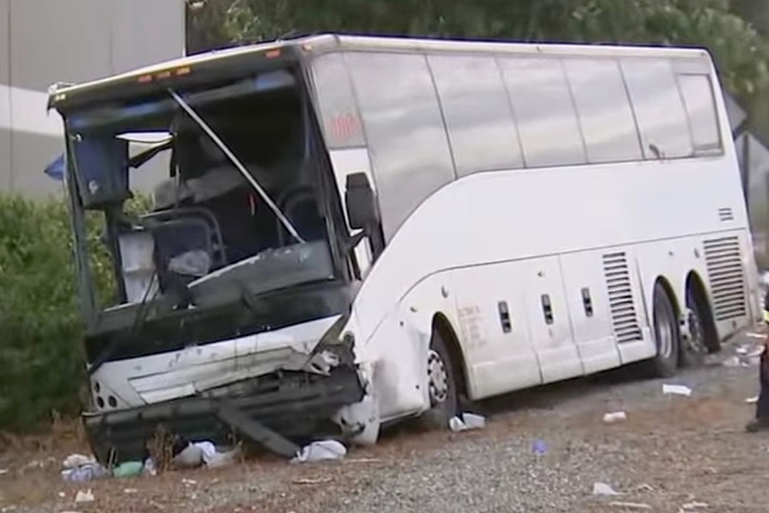 Tragedy on Los Angeles Freeway as Bus Slams Into SUV Killing One and Injuring Dozens 