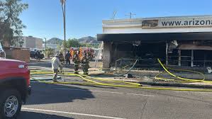 Phoenix Fire Destroys Dozens of Classic Cars in Muscle Car Showroom Blaze 