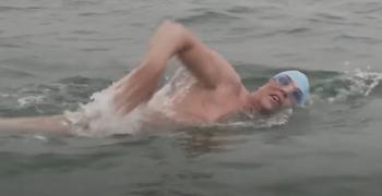 Man Swims 60 Miles Around Martha’s Vineyard to Raise Global Awareness for Shark Conservation