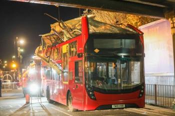 Bridge Crash Rips Roof Off London Bus and Sparks Travel Chaos in South Norwood