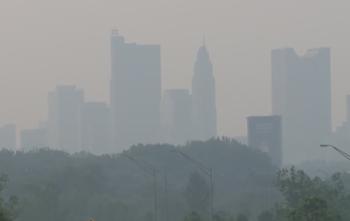 Smoke from Canadian Wildfires Clouds Columbus Skies as Air Quality Worsens