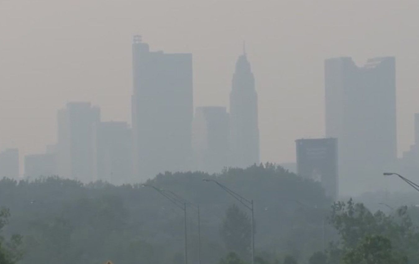 Smoke from Canadian Wildfires Clouds Columbus Skies as Air Quality Worsens 