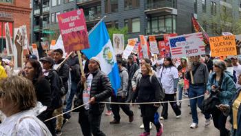 Voices Rise in Chicago as Immigrant Communities Rally Against Trump Era Policies