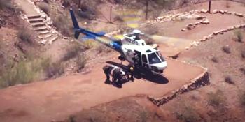 Rescue Operations Carried Out on Phoenix's Camelback Mountain After Hikers Overcome by Heat