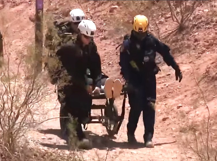 Rescue Operations Carried Out on Phoenix's Camelback Mountain After Hikers Overcome by Heat