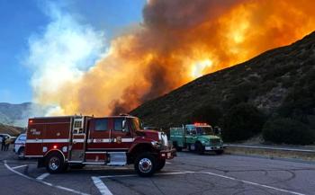 Lake Fire Rages Near Silverwood Lake as Crews Battle Rapidly Spreading Blaze in San Bernardino County