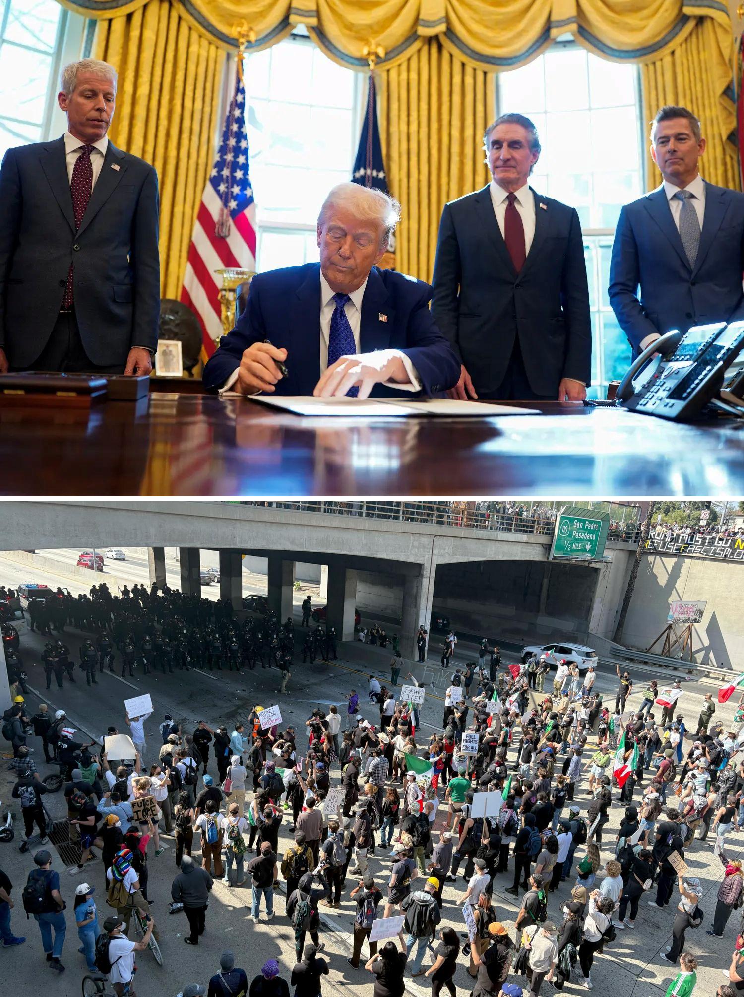 Trump Administration Sues Los Angeles Over Sanctuary City Policies Amid Rising Immigration Tensions