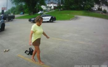 Mary Lou Retton Seen Struggling During Sobriety Test in Police Footage as Mugshots Released After DUI Arrest
