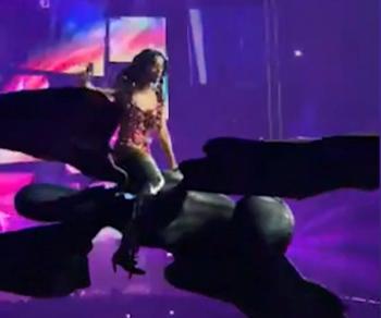 Katy Perry Shaken by Midair Malfunction During San Francisco Concert