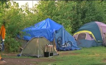 Fountain Square Homeless Encampment to Be Closed by Indianapolis