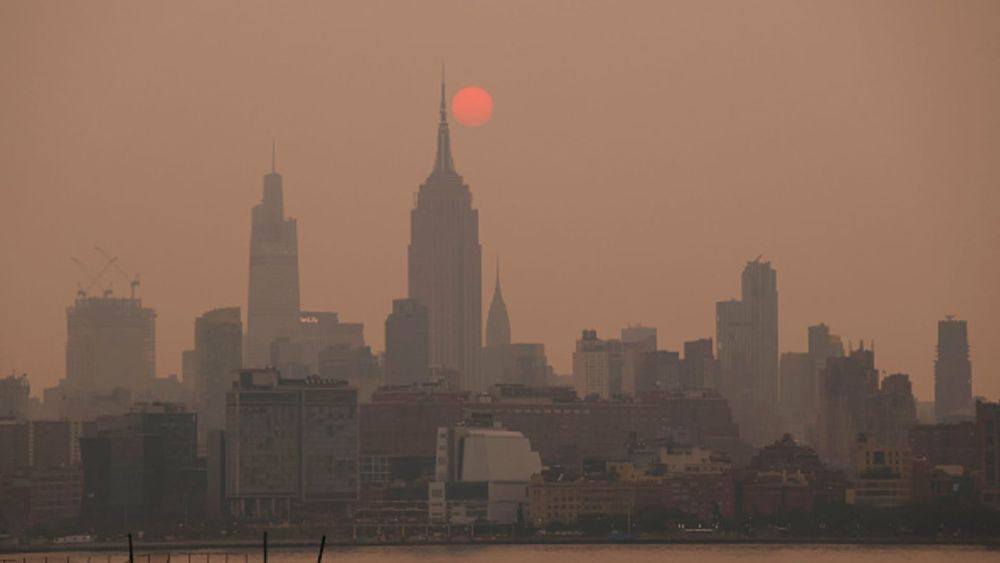 Air Quality Alert Issued for New York Due to Canadian Wildfire Smoke
