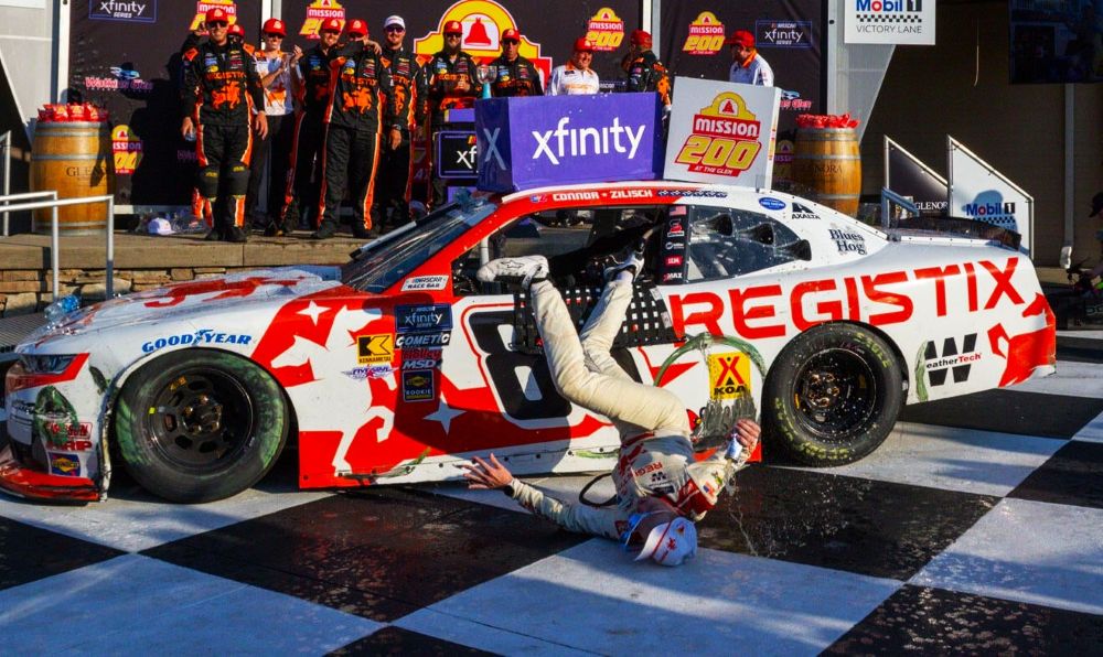 Connor Zilisch Breaks Collarbone in Victory Lane Fall at Watkins Glen