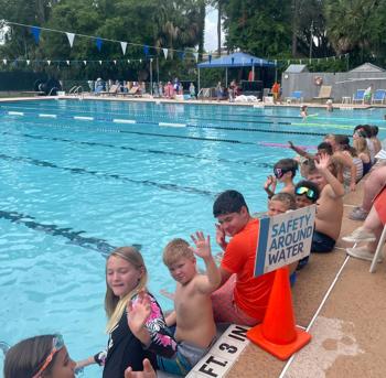 Williams Family YMCA Outdoor Swimming Pool in Jacksonville, FL