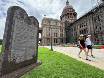 Federal Judge in San Antonio Blocks Texas Law Requiring Ten Commandments Displays in Schools