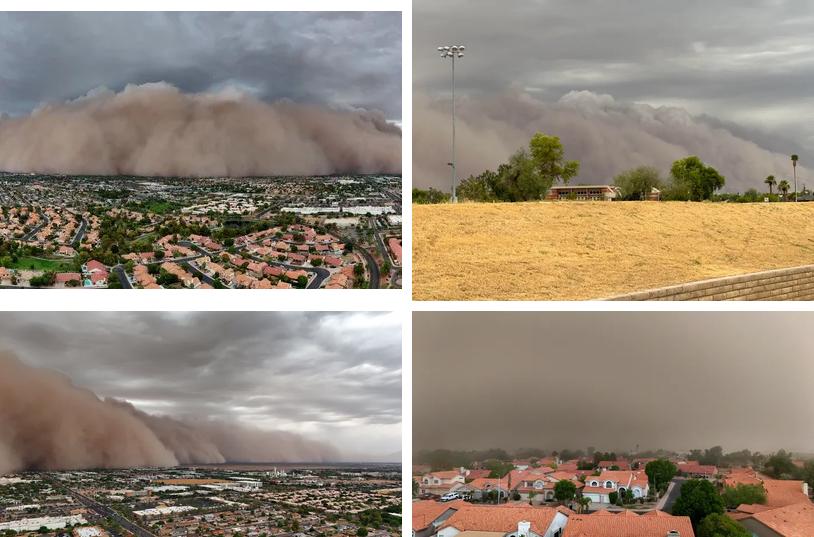 Phoenix Haboob and Thunderstorms Leave Thousands Without Power