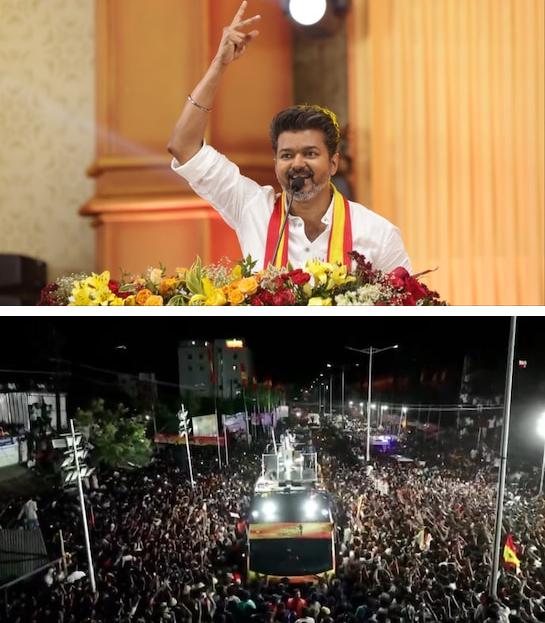 Stampede at Vijay’s Rally in Karur, Tamil Nadu, Leaves 36 Dead