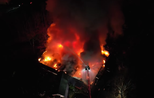 Banquet Hall Fire Contained in Pennsylvania