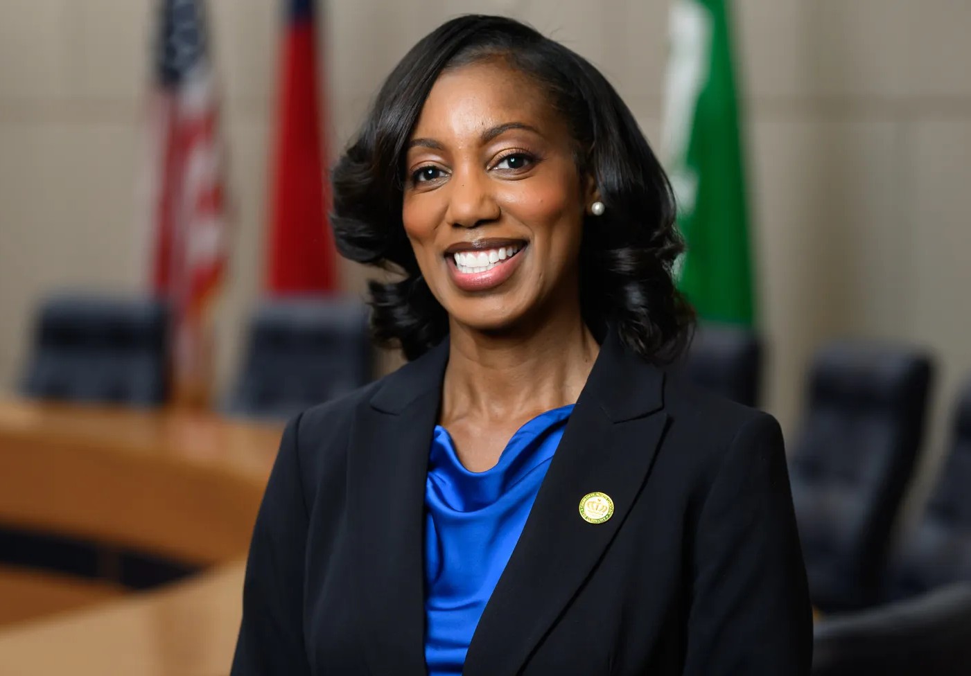 Estella Patterson Sworn In as First Woman to Lead Charlotte-Mecklenburg Police