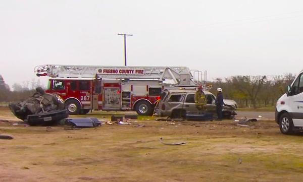 Woman and Child Killed in Fresno County Intersection Crash