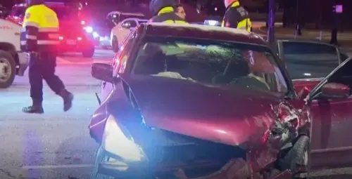 Seven Hospitalized After Early Morning Crash on N. LaSalle Drive