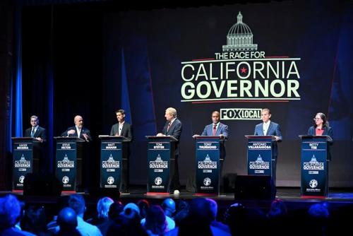 California governor race: UC Berkeley poll shows two Republicans leading ahead of June primary