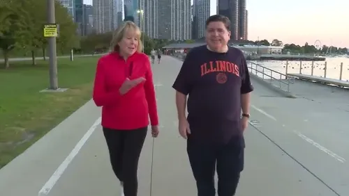 JB Pritzker Jokes About Weight Loss and Rahm Emanuel at Gridiron Club Awards