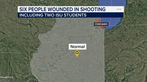 Two Illinois State Students Among Six Wounded in Normal, Illinois Shooting