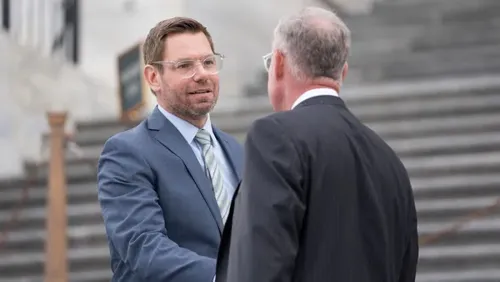 Rep. Eric Swalwell's Lawyers Demand FBI Halt Release of Decade-Old Investigation Records