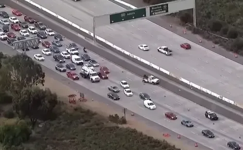 Fatal Crash Closes Lanes on Northbound Interstate 805 in San Diego