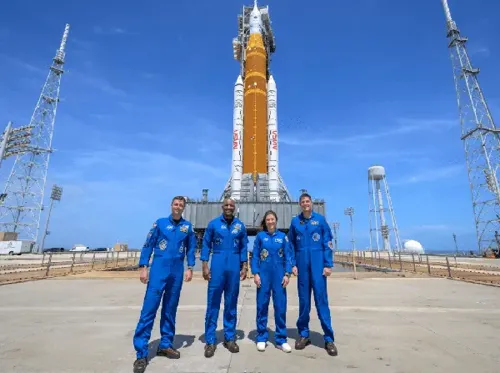 Artemis II Astronauts Break Free of Earth Orbit, Begin Journey Toward Moon