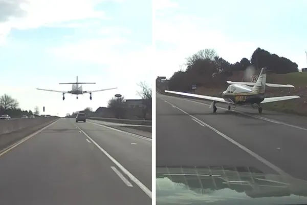Small Plane Makes Emergency Landing on I-78 in Allentown, No Injuries Reported