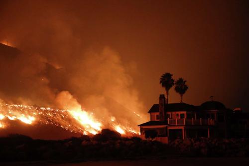 Springs and Crown Fires Prompt Evacuations Amid Powerful Santa Ana Winds in Southern California