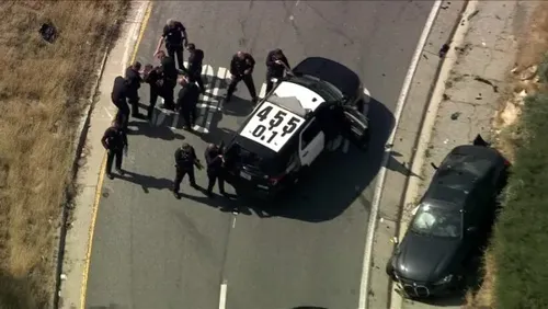 Suspect Killed in LAPD Pursuit and Officer-Involved Shooting on 5 Freeway