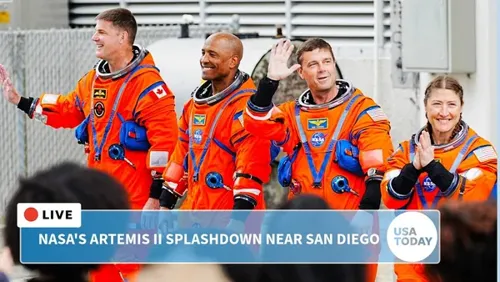 NASA’s Artemis II Crew Safely Returns After Historic Lunar Mission Splashdown
