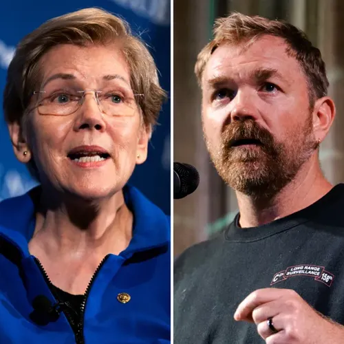 Elizabeth Warren Endorses Graham Platner at Maine Democratic Senate Primary Rally