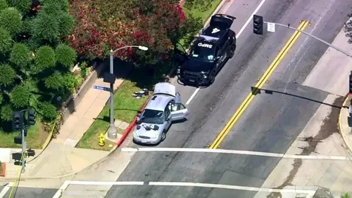 Man Found Fatally Shot in Trunk After San Marino Traffic Stop; Driver Sought by Police