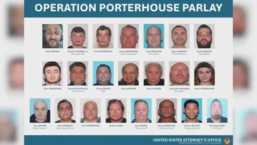 22 Charged in Federal Crackdown on Alleged Illegal Sports Betting Operation in Northwest Indiana