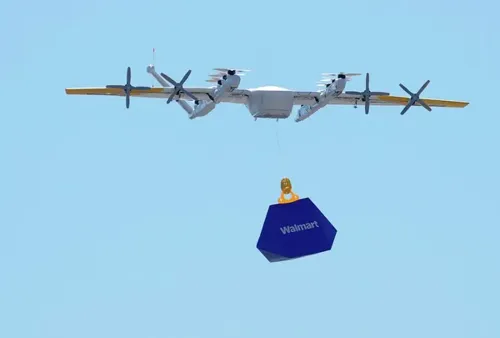 Walmart and Alphabet's Wing to Launch 30-Minute Drone Delivery in Phoenix