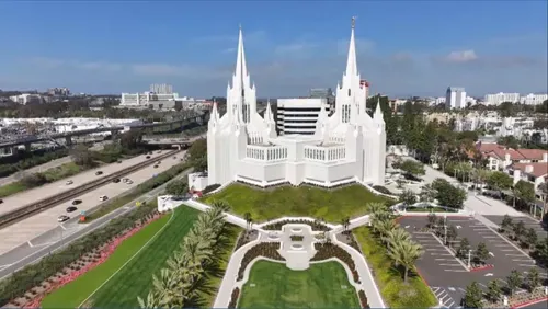 San Diego California Temple to Open for Public Tours Starting June 18