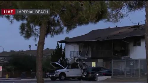 Arson Suspect Sought After Fire Injures Three in Imperial Beach