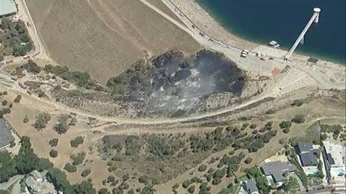 Brush Fire in Encino Prompts Evacuation Warning, Drone Collides with Helicopter