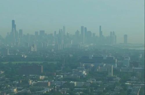 Chicago Air Quality Alert Extended as Wildfire Smoke Persists