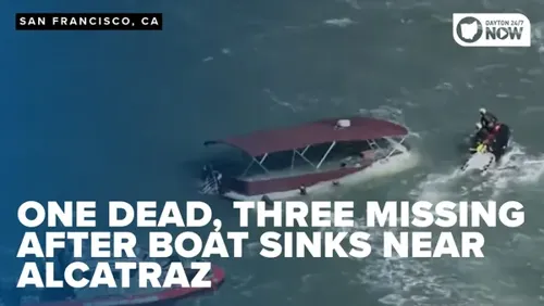 One Dead, Three Missing After Boat Sinks Near Alcatraz Island