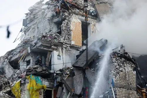 Deadly Russian Missile and Drone Attacks Target Ukraine, Trigger NATO Response