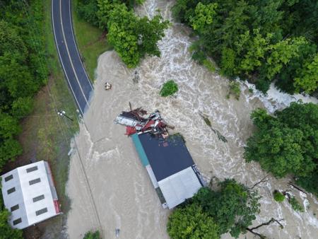 Severe Flooding in Castleton-on-Hudson, NY Forces Water Rescues and Damages Historical Grist Mill