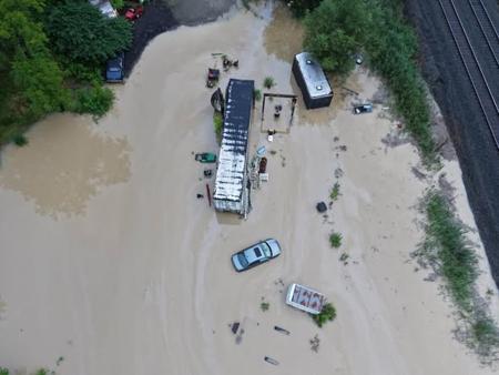 Severe Flooding in Castleton-on-Hudson, NY Forces Water Rescues and Damages Historical Grist Mill
