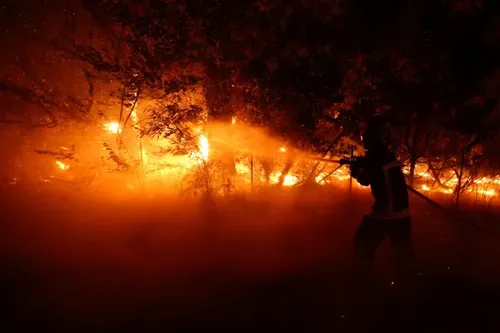Devastating Wildfires Force Evacuations in Southwestern France